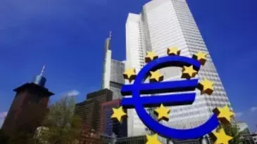 Germany, Frankfurt, European Central Bank, low angle